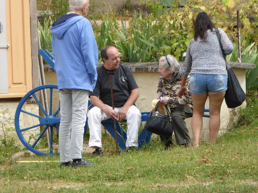 Une brouette de charbonnier pour la conversation